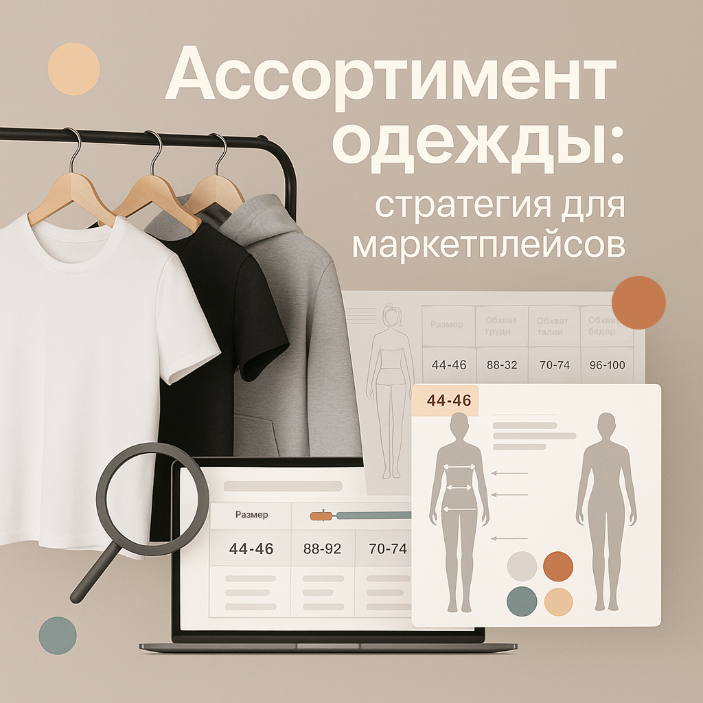 Ассортимент одежда на маркетплейсах 1